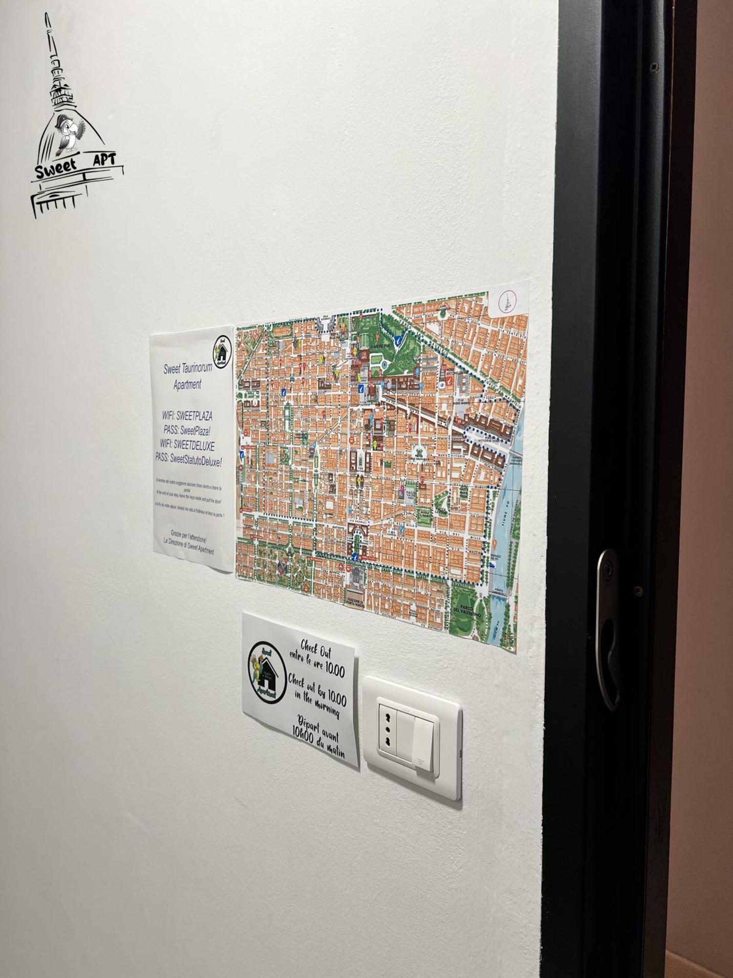 Sweet Apt Piazza Statuto 9 Deluxe Nel Pieno Centro Di Torino Bagian luar foto